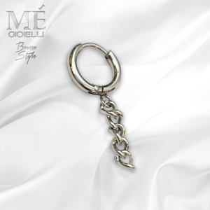 Orecchino Uomo in Acciaio Free Nichel Me Gioielli Personalizzabili