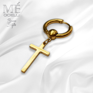 Orecchino Uomo in Acciaio Free Nichel Me Gioielli Personalizzabili