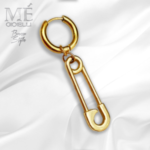 Orecchino Uomo in Acciaio Free Nichel Me Gioielli Personalizzabili