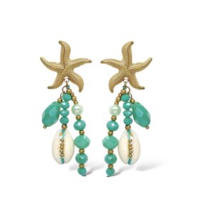 Orecchini Stella Marina Conchiglia